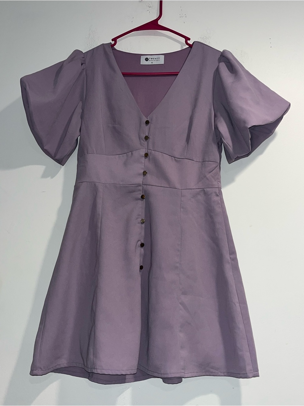 TWENTY DRESSES Puff sleeve A-line skater dress